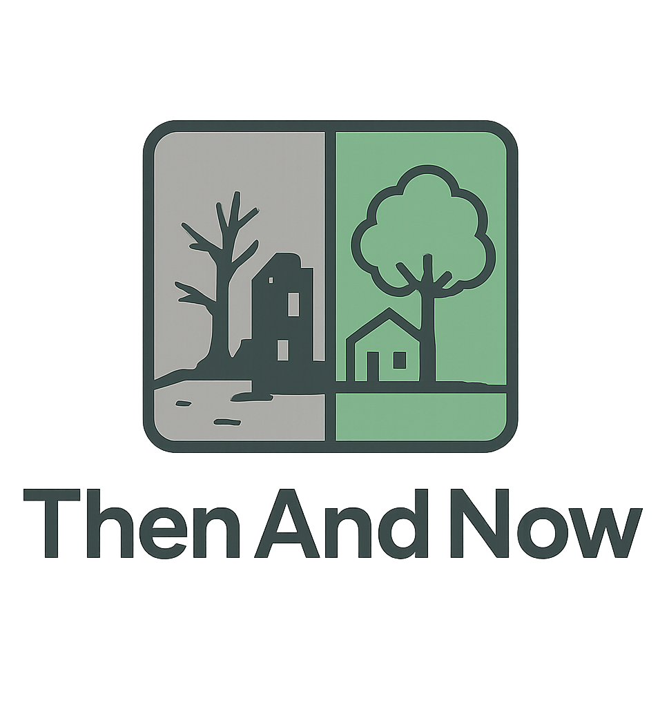 Then & Now Logo
